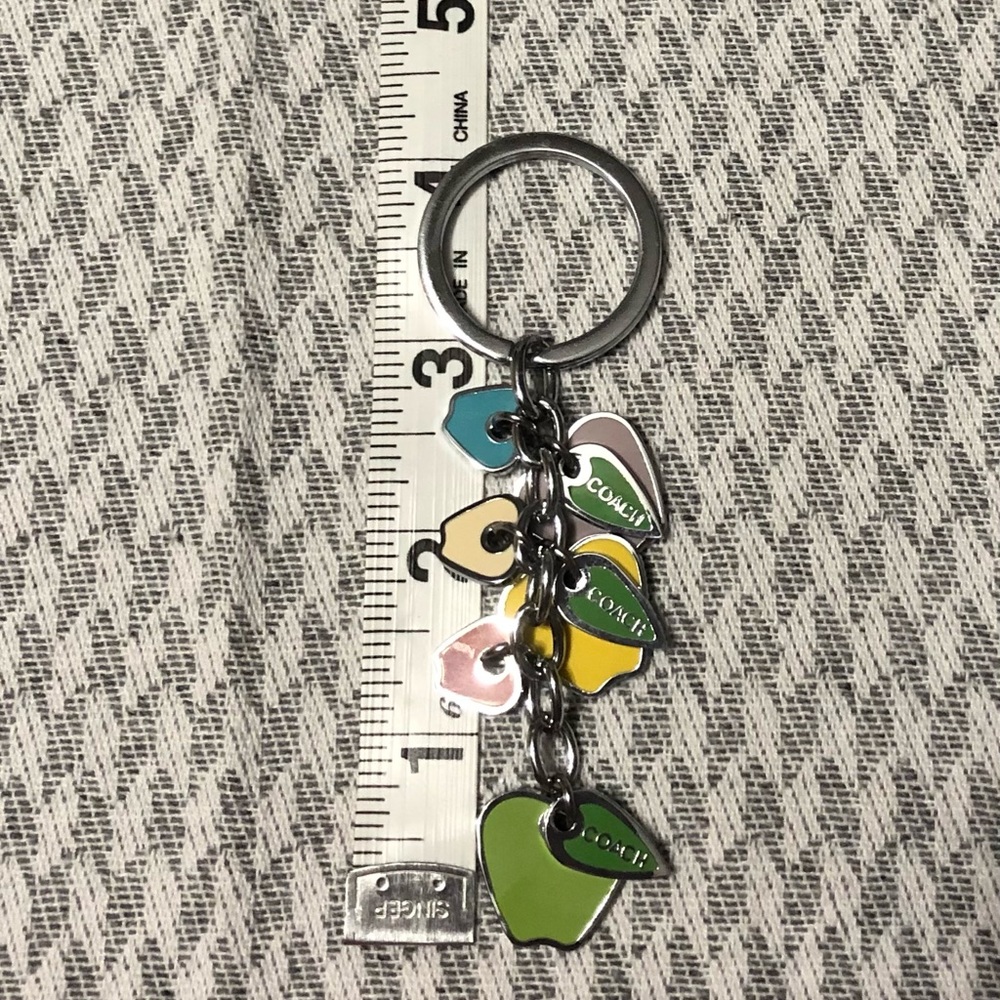 Coach Multicolor Leaf Keychain - image 3